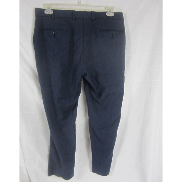 Lauren Ralph Lauren Dress Pants Men's 36x30 Navy Blue RN 90736 - Picture 2 of 4